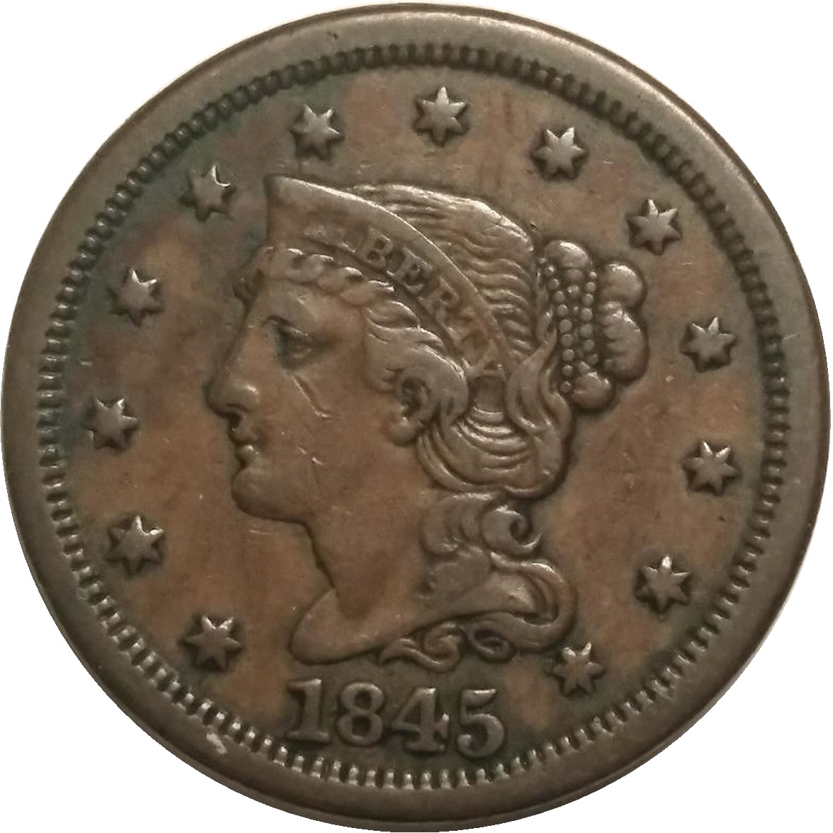 1845-1c-Braided-Hair-Large-Cent
